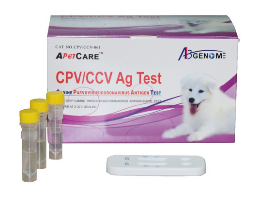 Canine Giardia rapid test kit Giardia test kit for hospital clinics CPV/CCV Ag Test 10 kits/Box