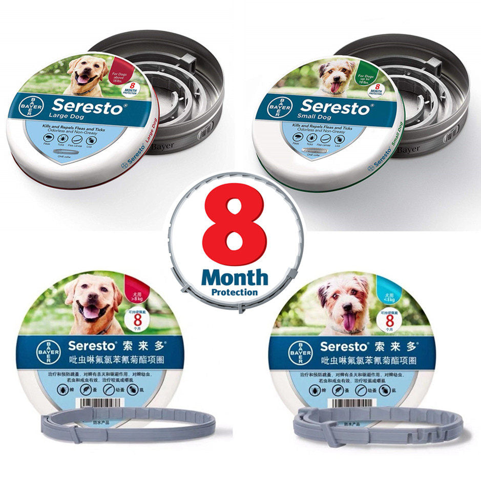 Seresto Flea and Tick Collar for Dogs, 8-Month Flea and Tick Collar