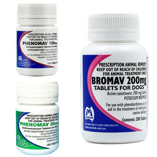 Phenomav Bromav 30/100/200mg for Cats & Dogs