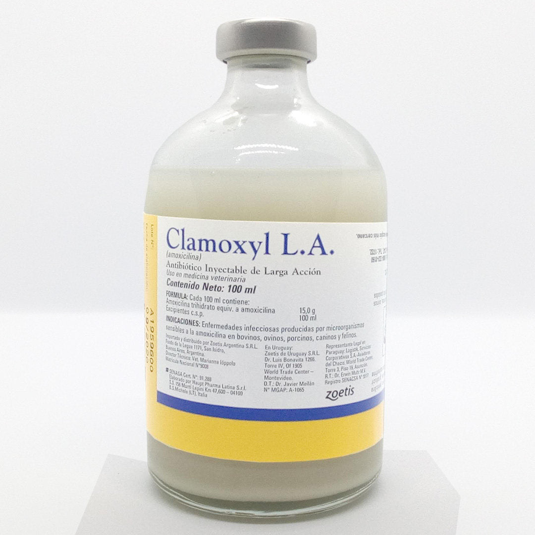 Colimoxy Clamoxyl LA 100ml Injection - Zoetis – PETBUCK