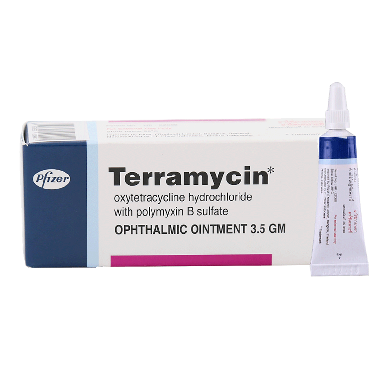 Terramycin Ophthalmic Ointment For Dog/Cat/Horse 3.5g - Pfizer